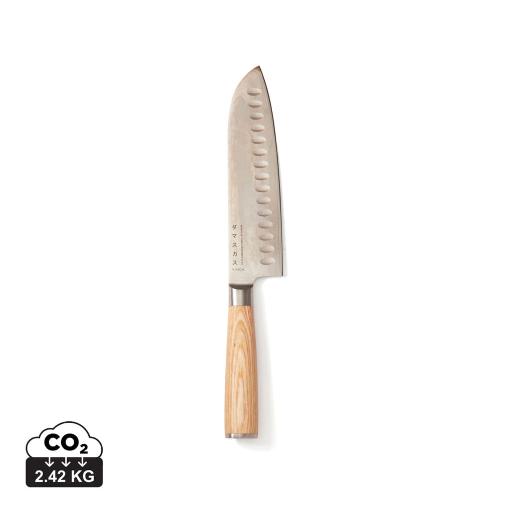 VINGA Hattasan Damascus Santoku knife — Home & Living promotional product