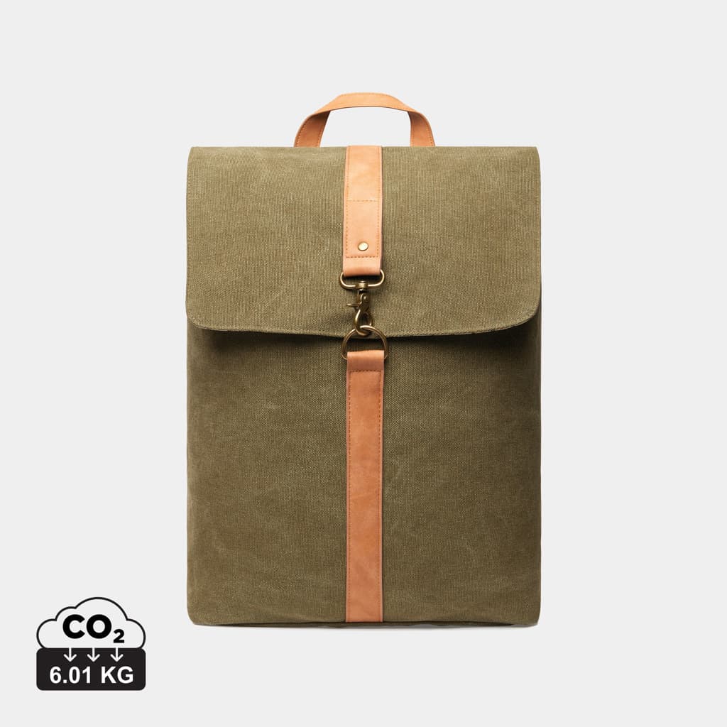 VINGA Bosler backpack GRS recycled canvas — Bags & Travel promotional product