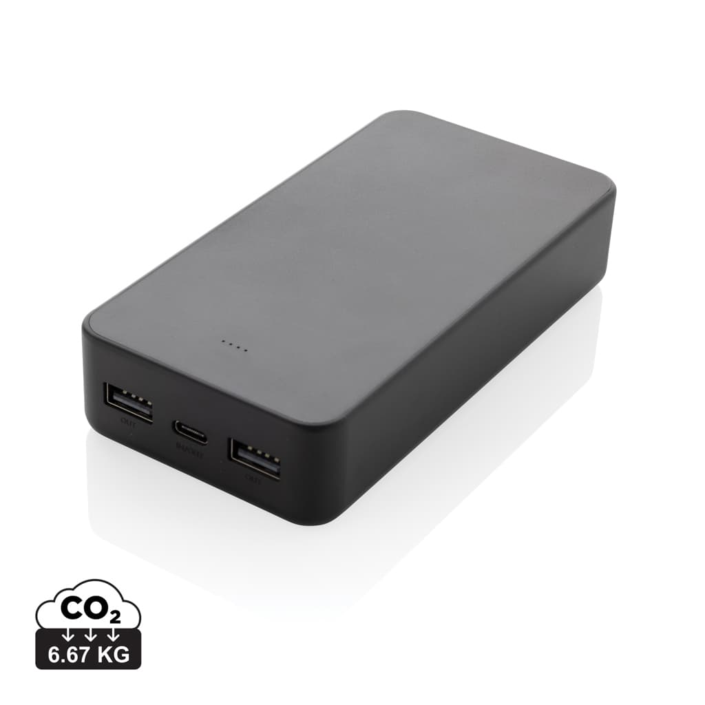 Boostcore RCS recycled plastic powerbank 20.000mAh USB C — Phone & Tablet accessories promotional product