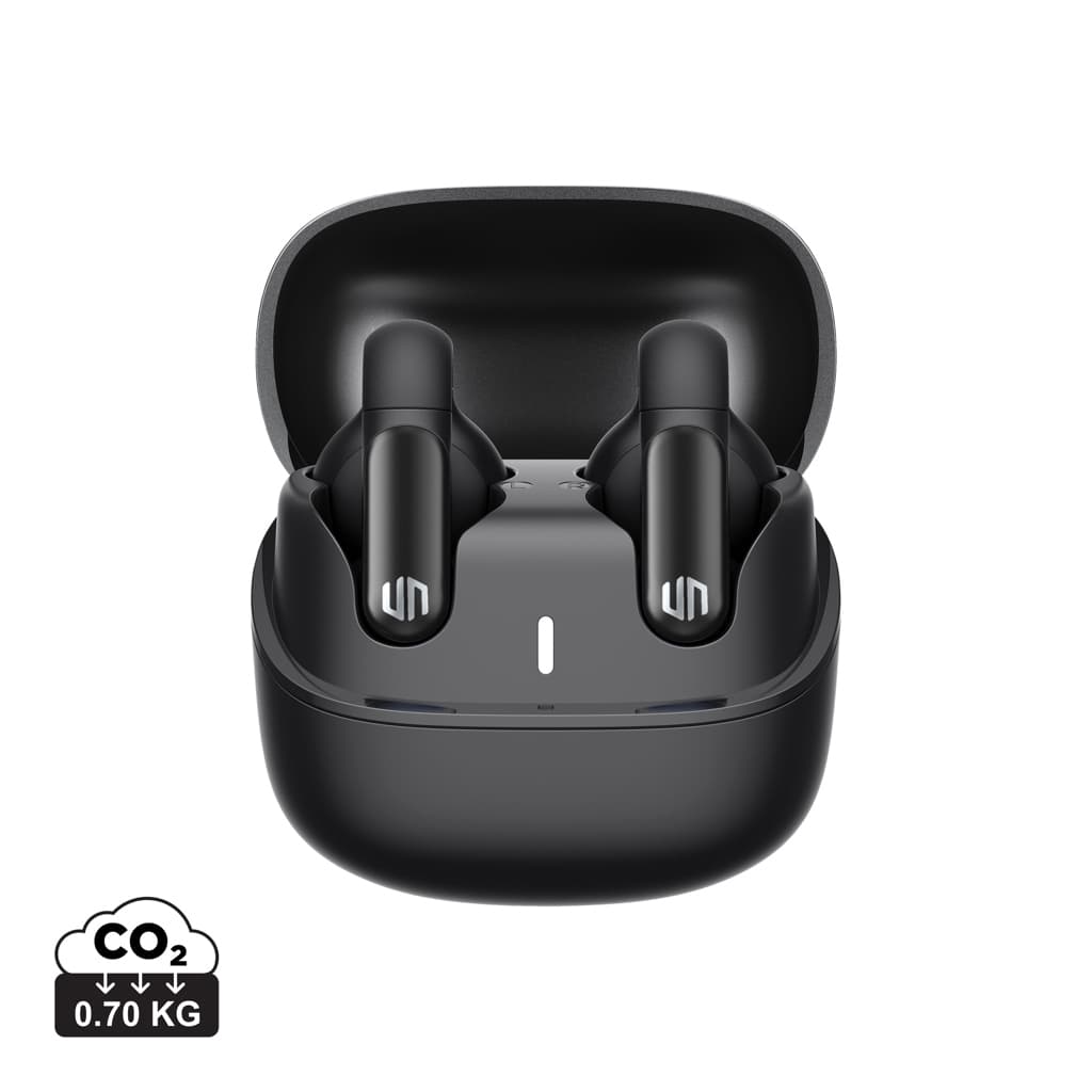 Urban Vitamin Long Beach ENC rplastic wireless earbuds — Audio promotional product