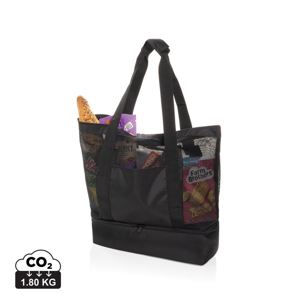 Iqlo Aware™ RPET 2-in-1 cooler tote — Outdoor promotional product