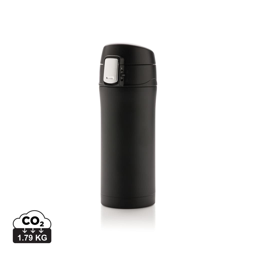 RCS Recycled stainless steel easy lock vacuum mug — Drinkware promotional product