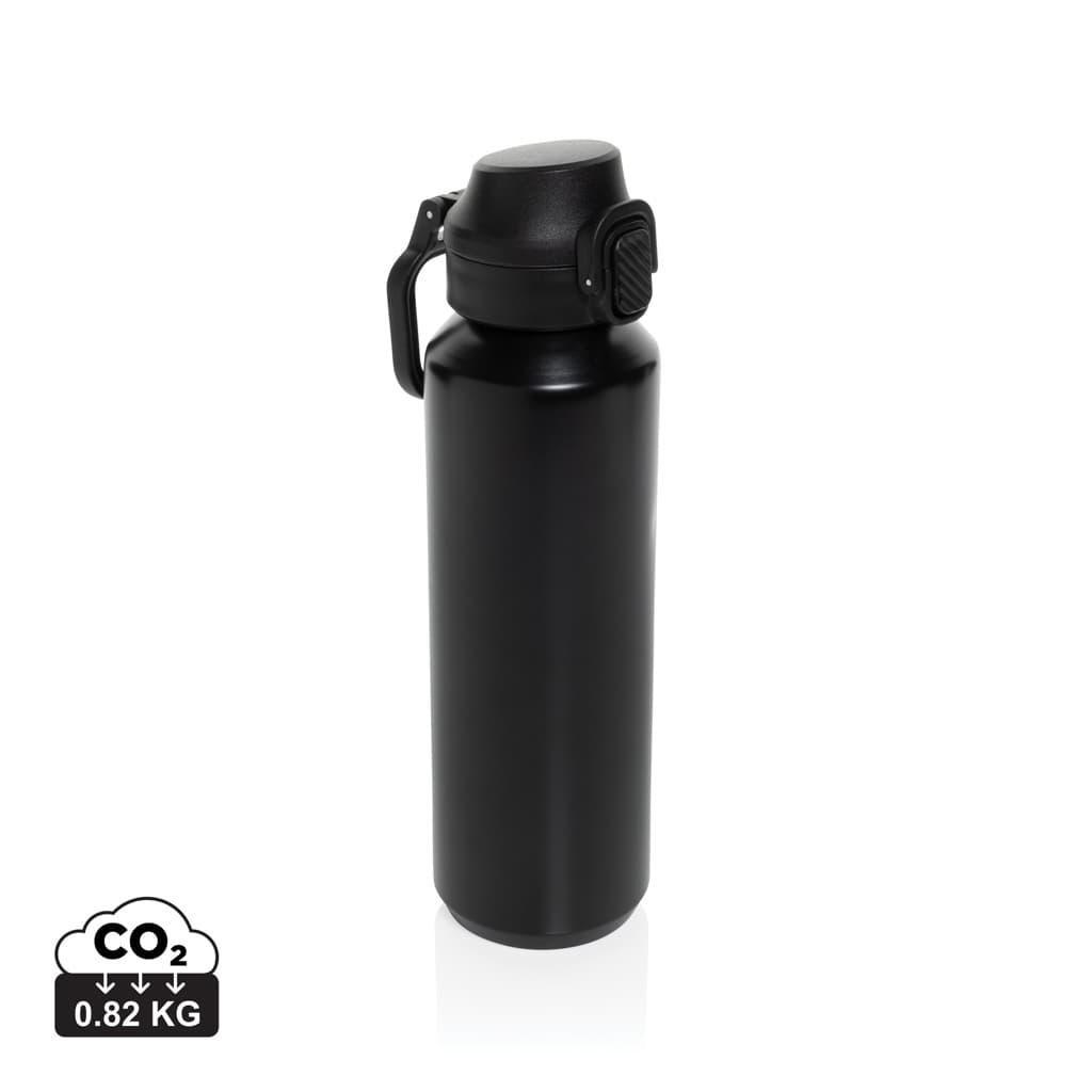Via RCS Re-steel lockable sport bottle 600ML — Drinkware promotional product