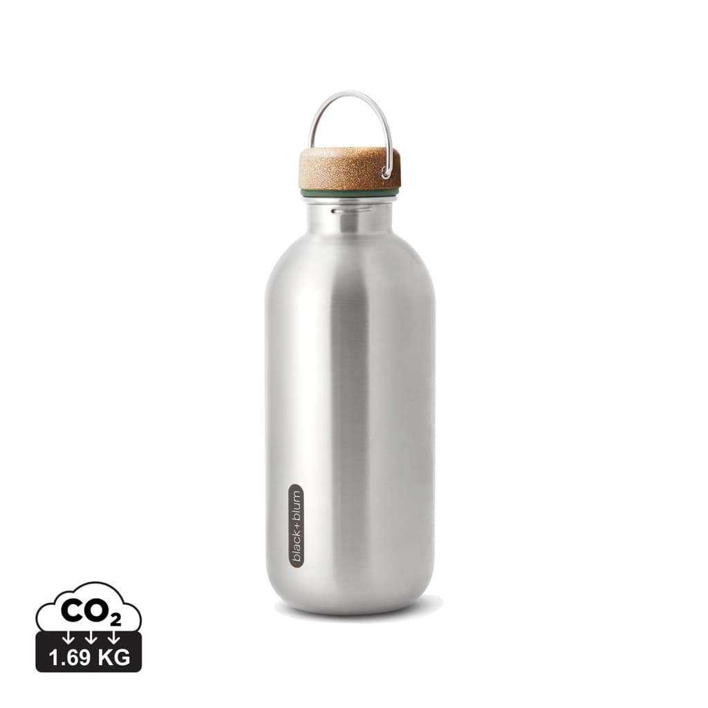 Black+Blum Steel Water Bottle 600ml — Drinkware promotional product
