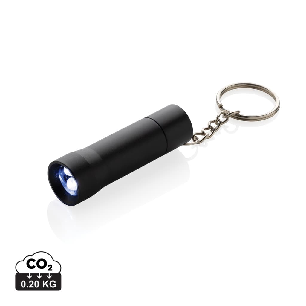 Flash RCS recycled aluminium keychain torch — Tools & Torches promotional product