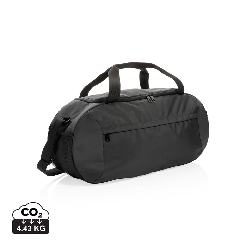 Impact AWARE™ RPET modern sports duffel — Bags & Travel promotional product