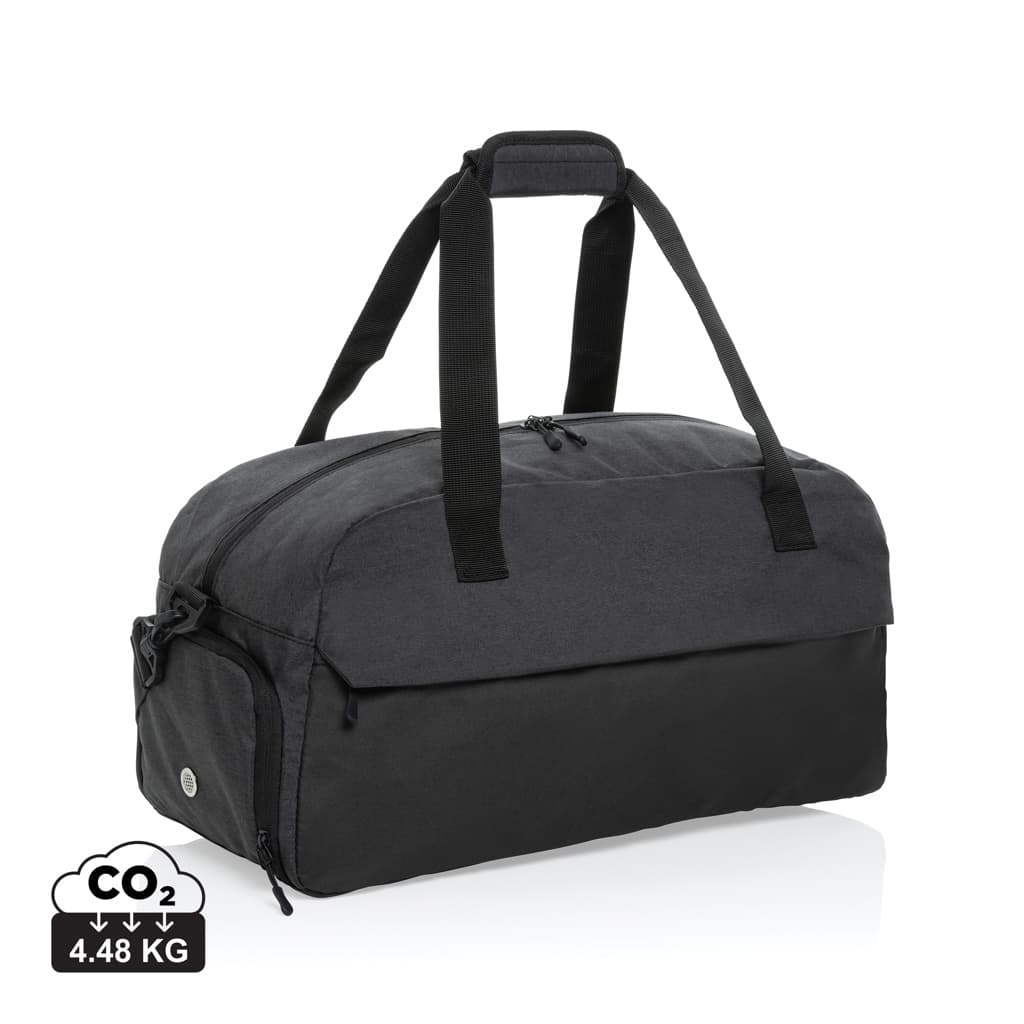 Kazu AWARE™ RPET basic weekend duffel — Bags & Travel promotional product