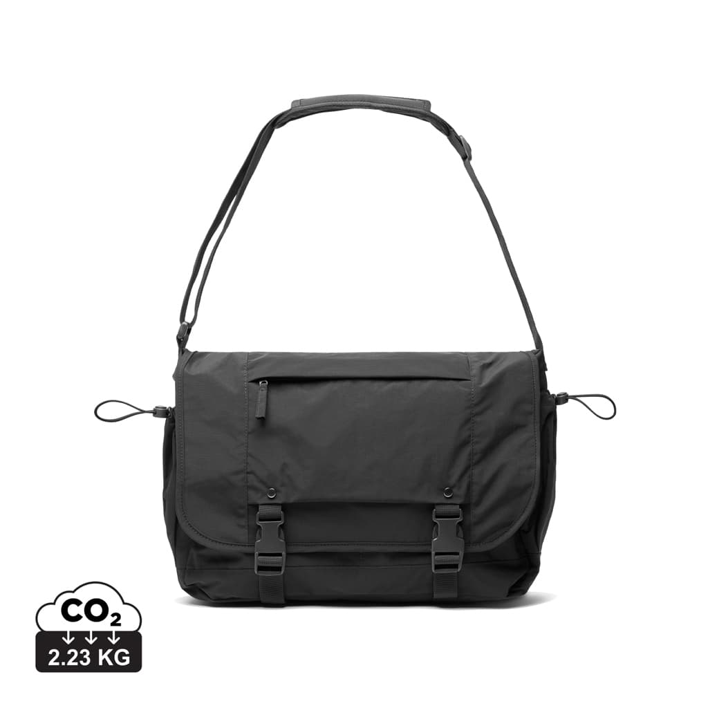 KENTO URBAN RCS recycled nylon 15.6 inch Messenger — Bags & Travel promotional product