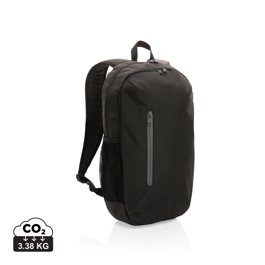 Impact AWARE™ 300D RPET casual backpack — Bags & Travel promotional product
