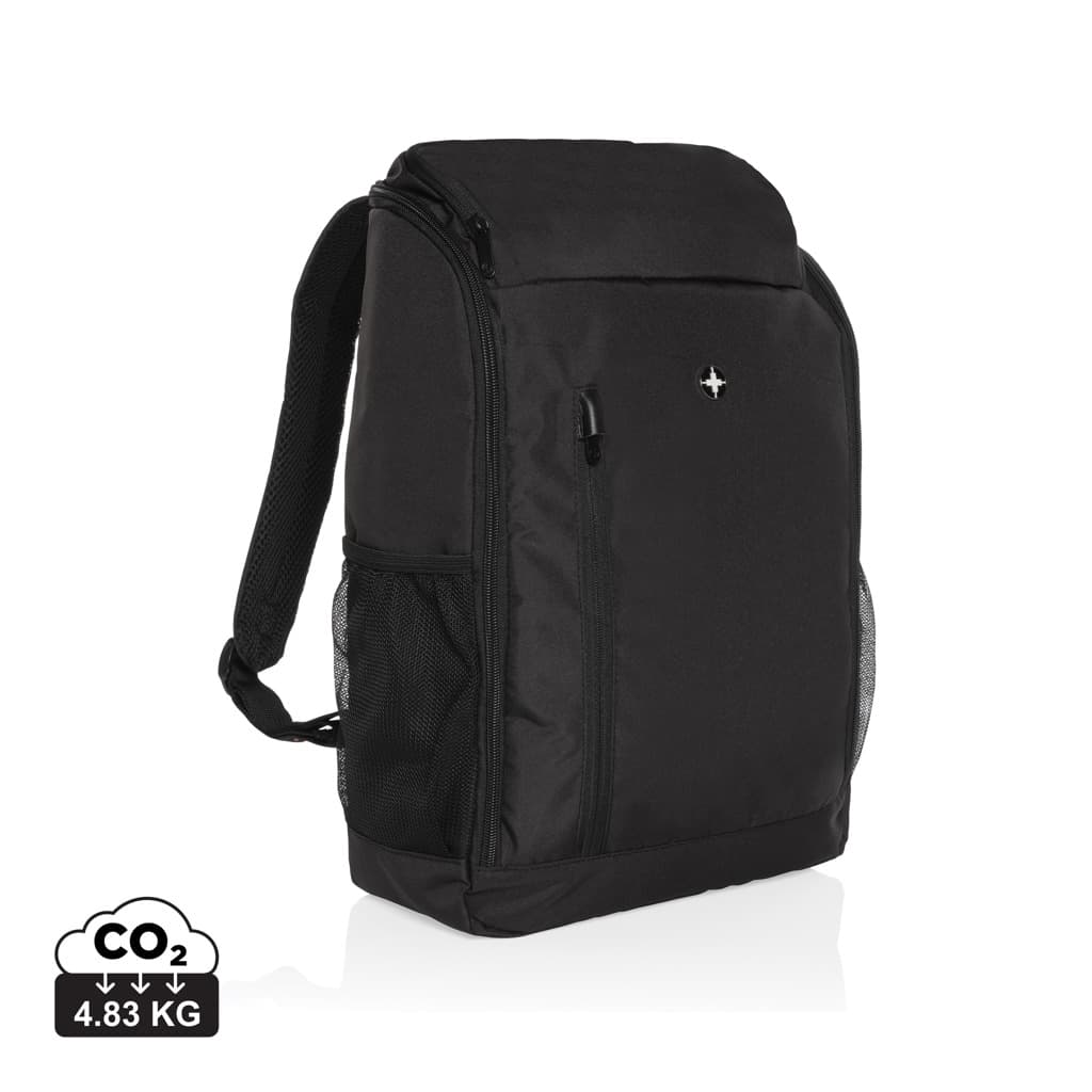 Swiss Peak AWARE™ easy access 15.6'' laptop backpack — Bags & Travel promotional product