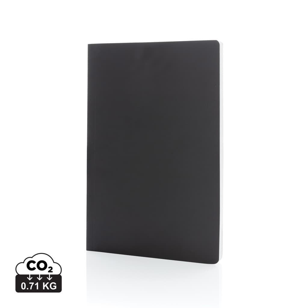 Impact softcover stone paper notebook A5 — Portfolios & Notebooks promotional product