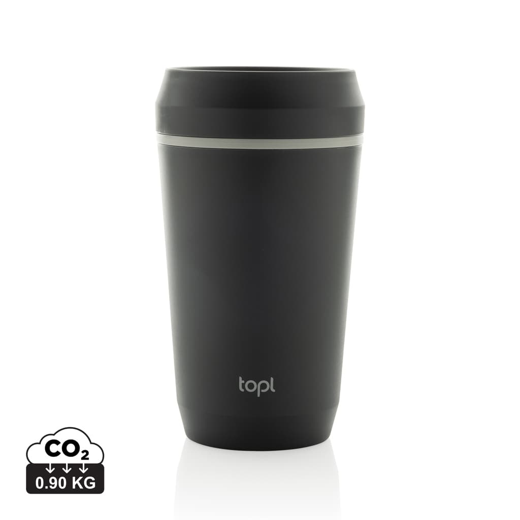 Topl Recycled Plastic To Go Tumbler Patented 360 Lid 354ml — Drinkware promotional product