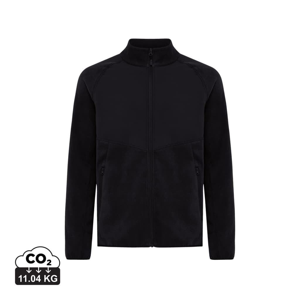 IQONIQ Talung recycled polyester microfleece zip through — Textile promotional product