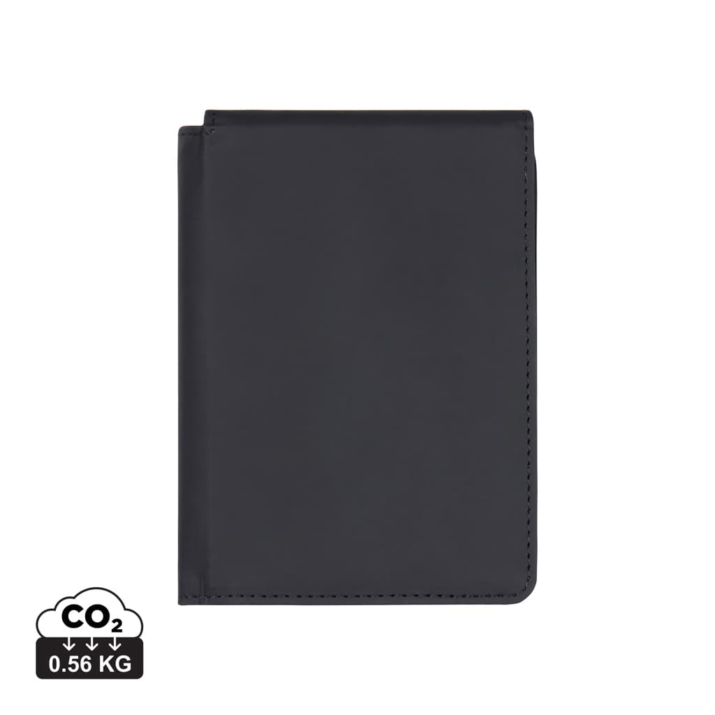 VINGA Baltimore RCS recycled polyester RFID passport cover — Bags & Travel promotional product