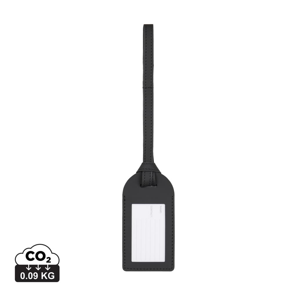 VINGA Baltimore RCS recycled polyester luggage tag — Bags & Travel promotional product